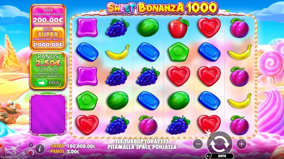 Sweet Bonanza 1000 mobiilissa Sweet Bonanza 1000 mobiilissa